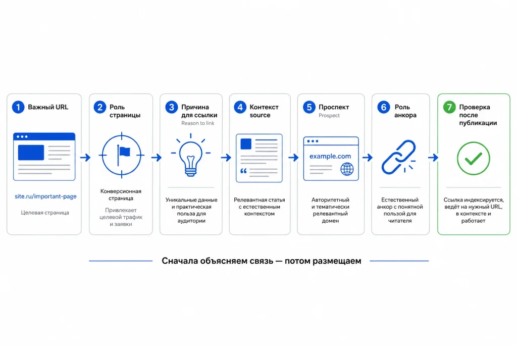 Как составить карту ссылочной стратегии до начала размещений